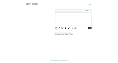 Desktop Screenshot of jsoneditor.com